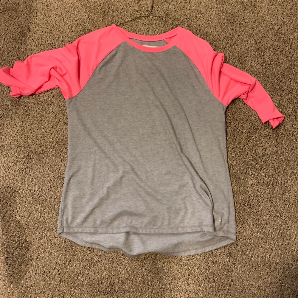 3/4 sleeve baseball tee